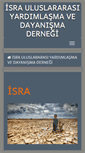 Mobile Screenshot of isra.org.tr