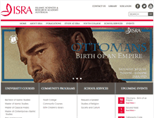Tablet Screenshot of isra.org.au