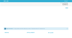 Desktop Screenshot of moodle.isra.edu.pk
