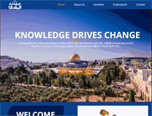 Tablet Screenshot of isra.org.uk